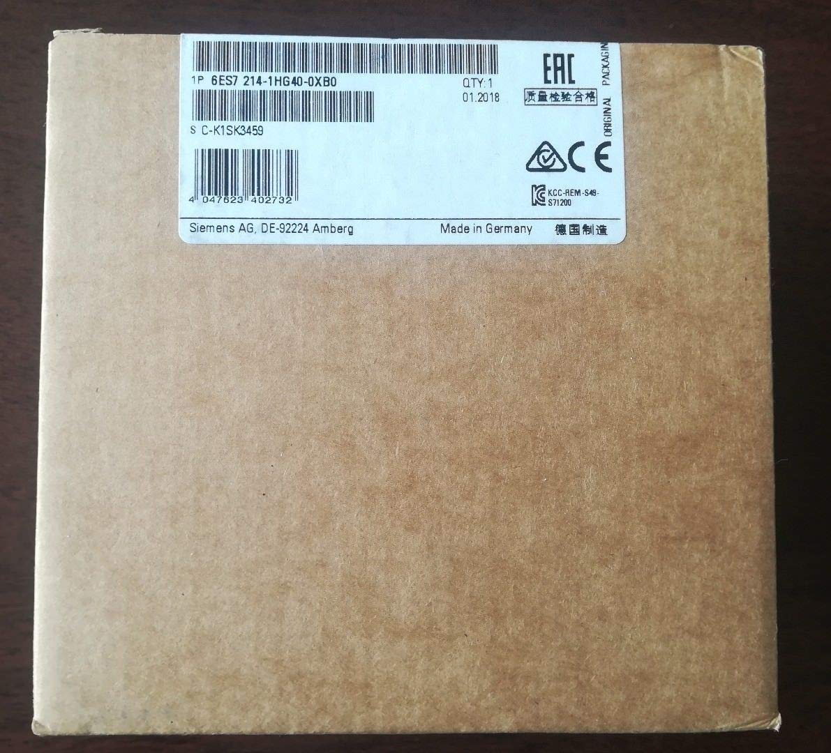 Siemens 6ES7 214-1HG40-0XB0 SIMATIC S7-1200, CPU 1214C, COMPACT